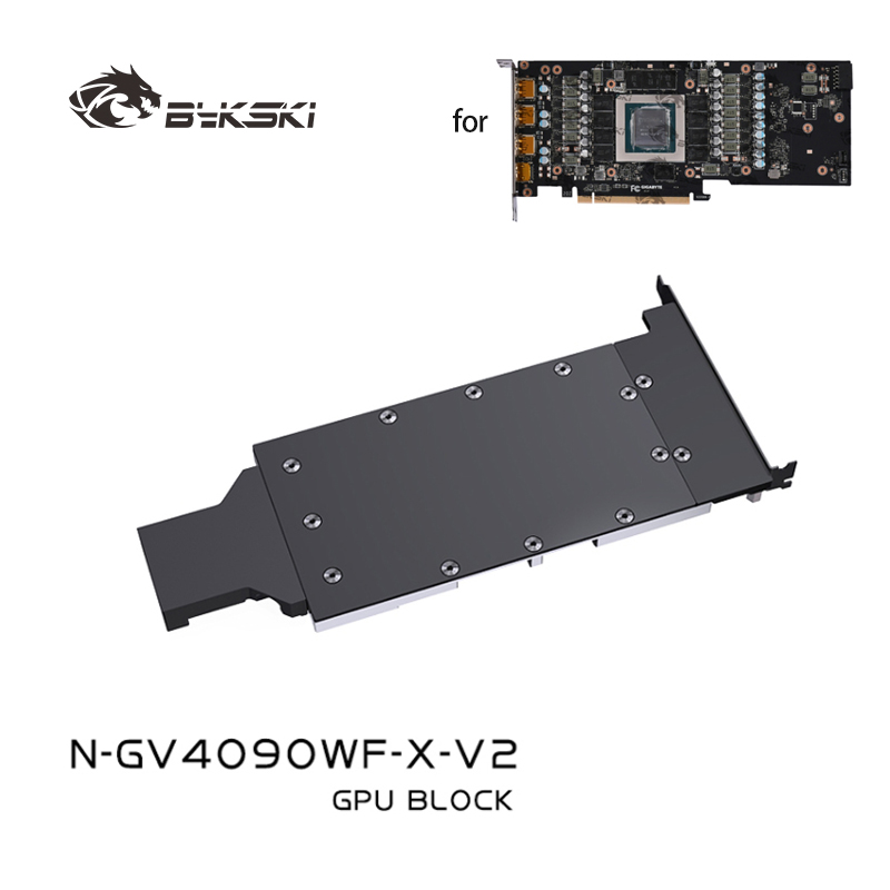 Bykski GPU Block for GIGABYTE  - Rtx 4090 Water Block Full Cover 评论和价格