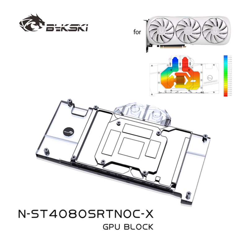 Bykski N-ST4080SRTNOC-X GPU Bl - Rtx 4080 Water Cooling Block 评论和价格