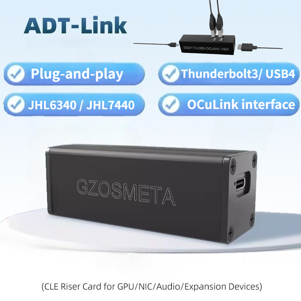 T3 / T4 OCuLink Thunderbolt 4  - Gpu External Dock Egpu Thunderbolt 4 评论和价格