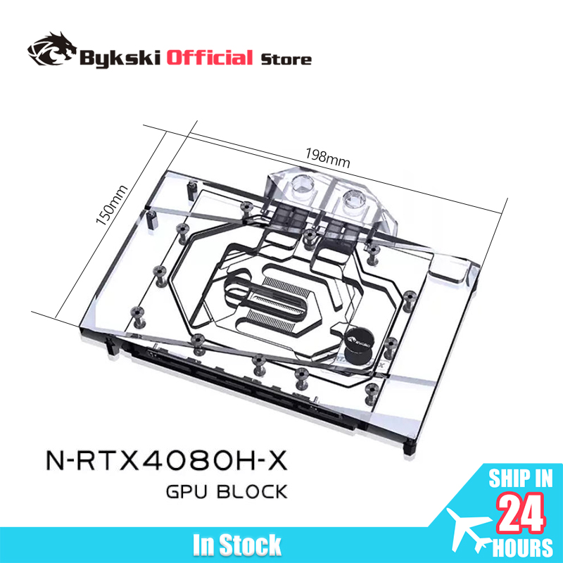 Bykski GPU Block Use for NVIDI - Rtx 4080 Water Cooling Block 评论和价格